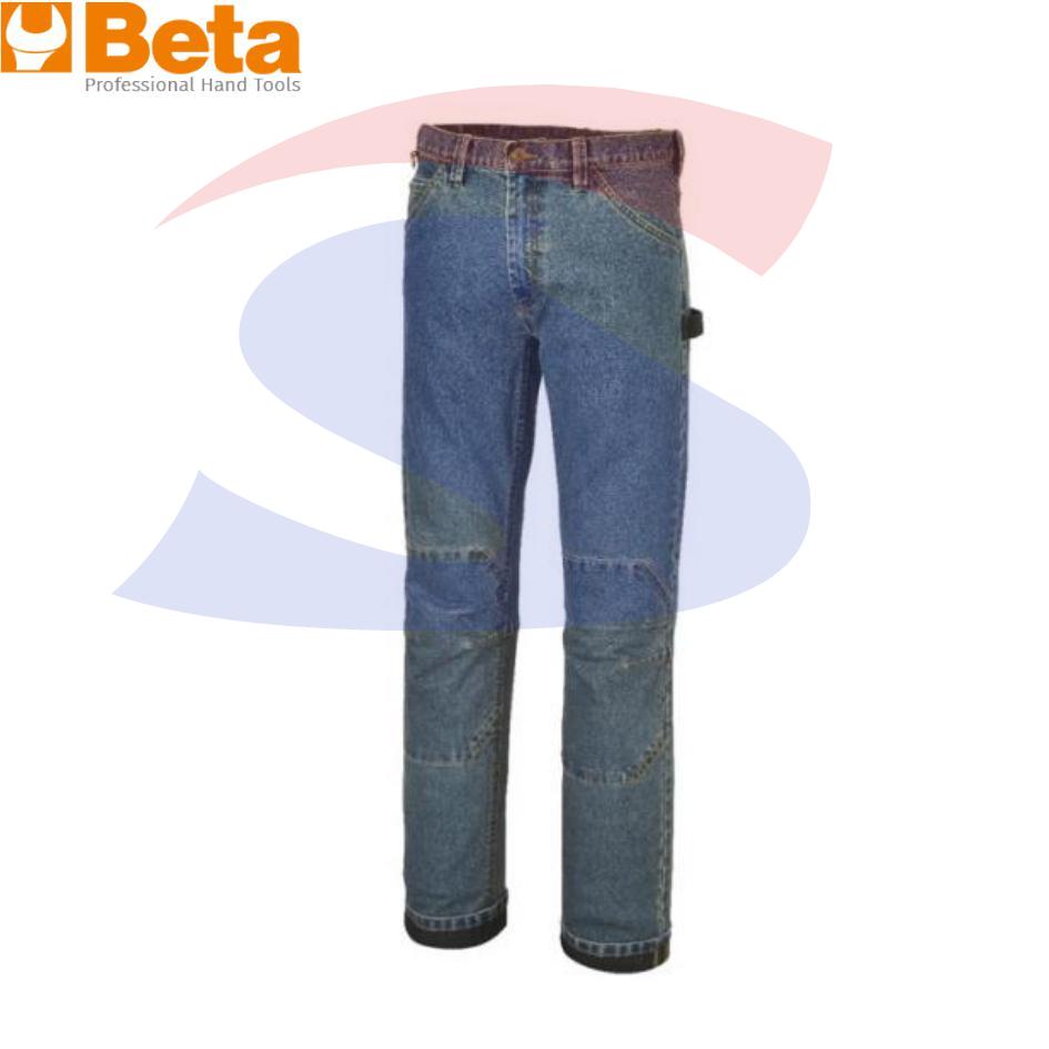 Jeans da lavoro elasticizzati Slim fit Taglia M, Blu - BETA 075260050