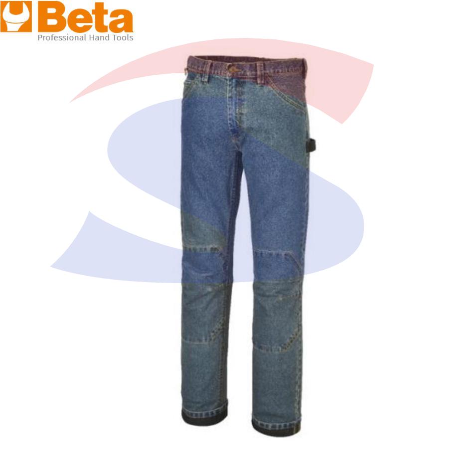 Jeans da lavoro elasticizzati Slim fit Taglia L, Blu - BETA 075260052