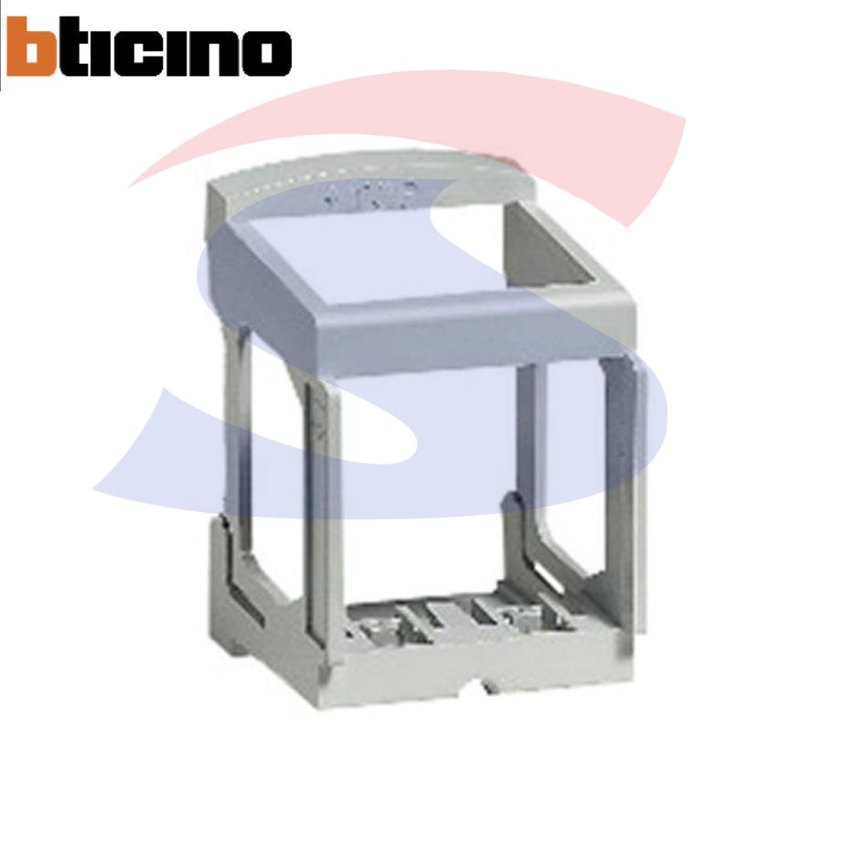 Adattatore 2 moduli per frutti Matix su guida DIN 35 - BTICINO F80CMT