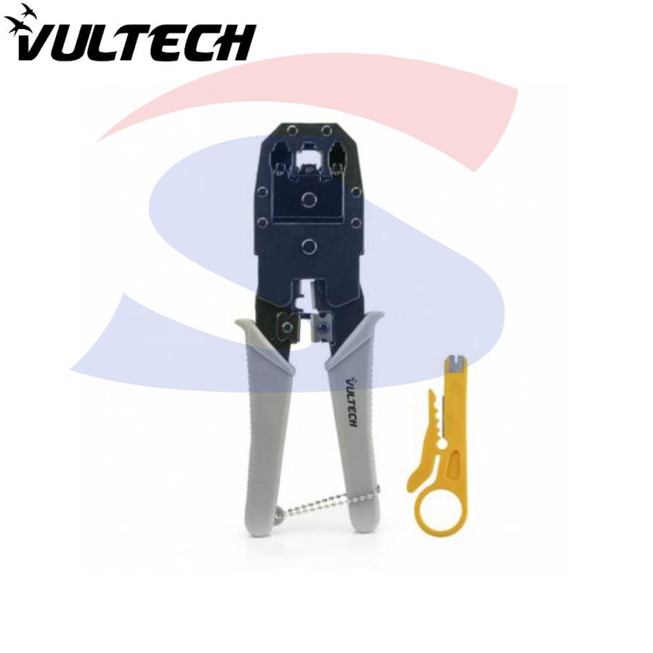 Pinza crimpatrice multifunzione con spellacavi - MED CRI-01