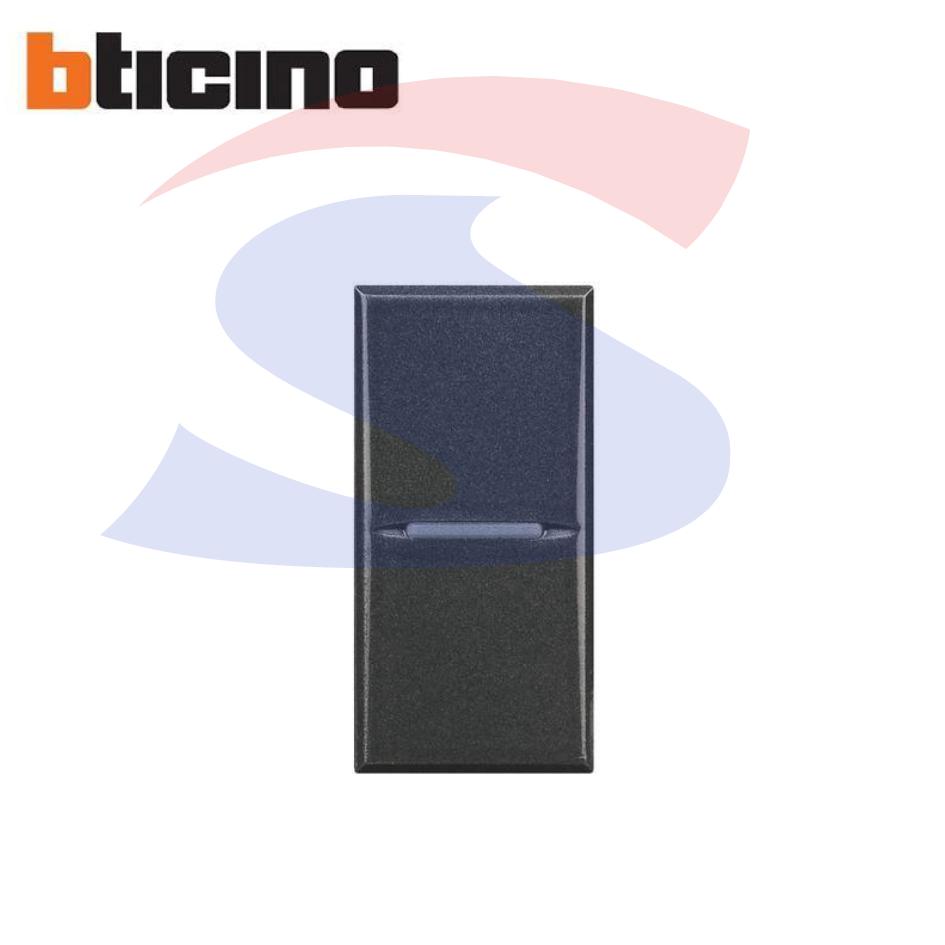 Pulsante serie "AXOLUTE" assiale NO 1P 10A 250V, Antracite - BTICINO HS4005