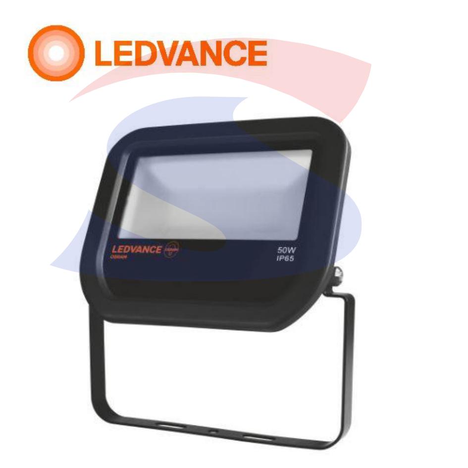 Proiettore Nero da Esterno 50W Luce Fredda 6500° - LEDVANCE FLOOD50865BG2