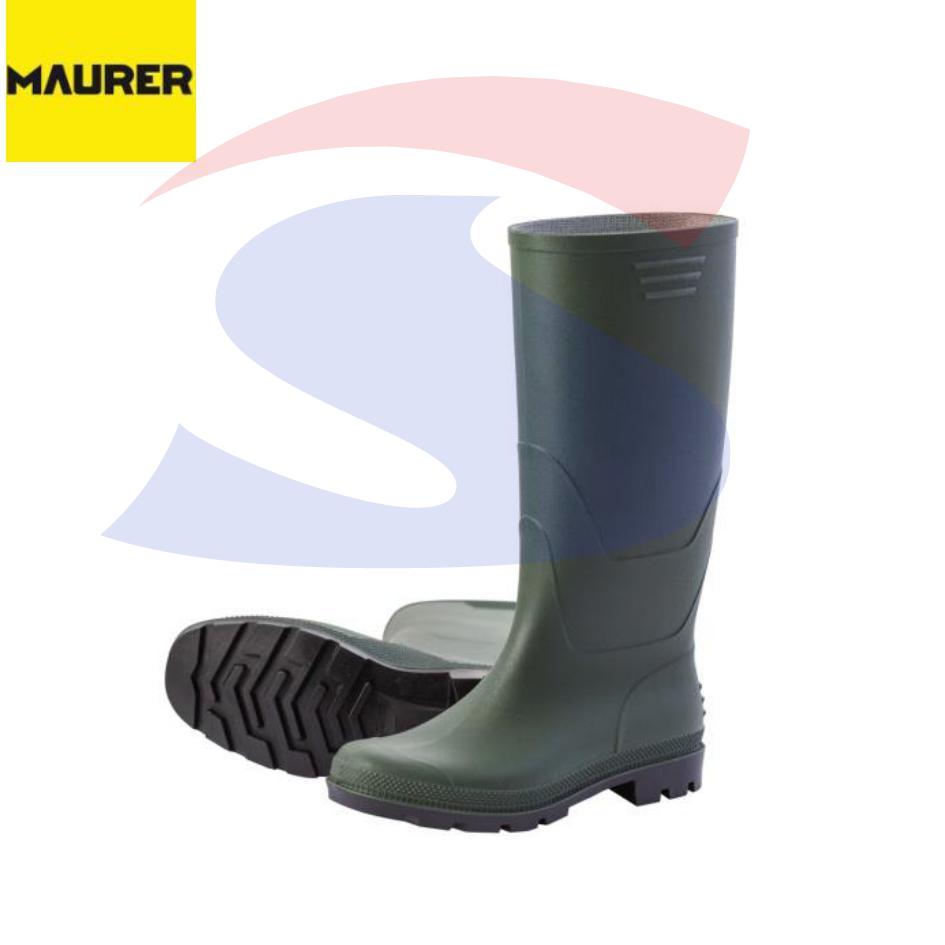 Stivali di sicurezza in PVC a ginocchio Numero 44, Verde - PAPILLON 83409