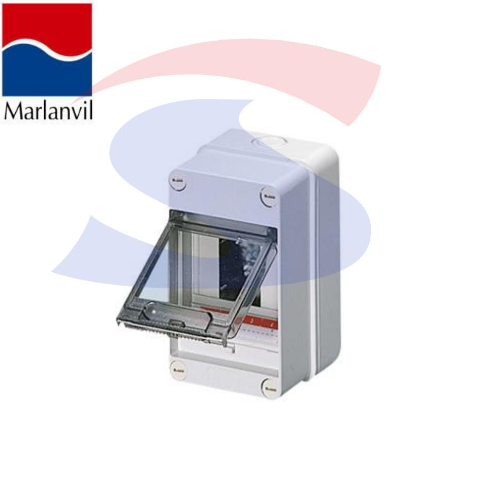 Centralino modulare da esterno 120X160x90 mm 3/5 moduli - MARLANVIL 92.04