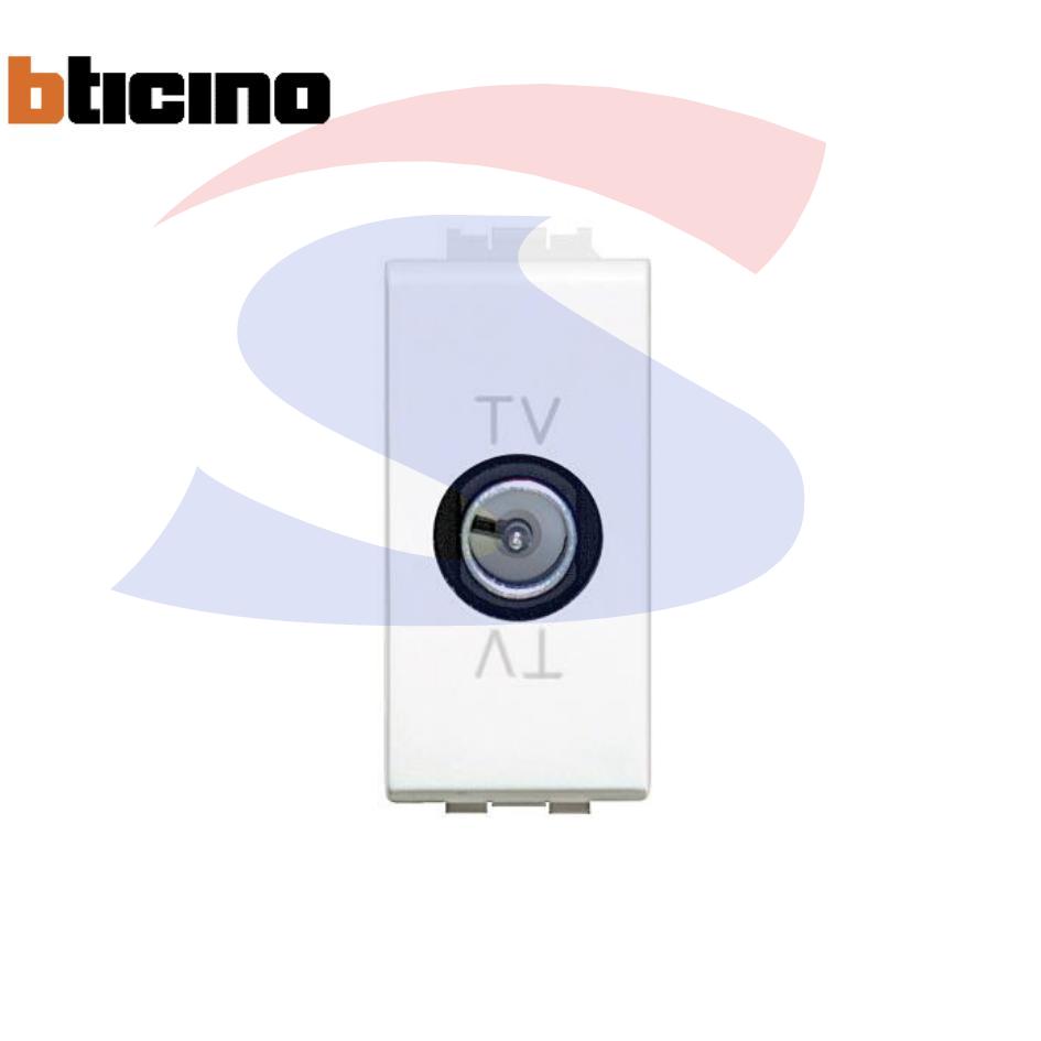 Presa tv di tipo derivata maschio serie "LivingLight" - BTICINO N4202D