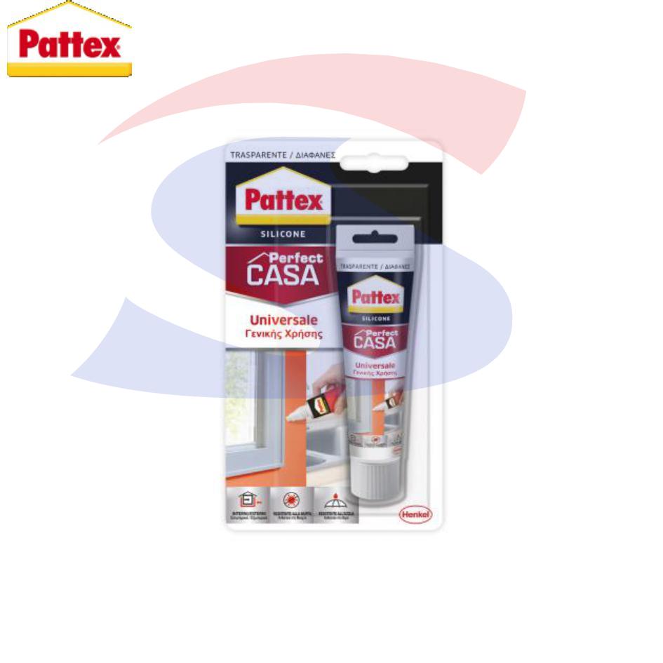 Silicone Pattex Universale da 50 ml, Trasparente - PATTEX 46002