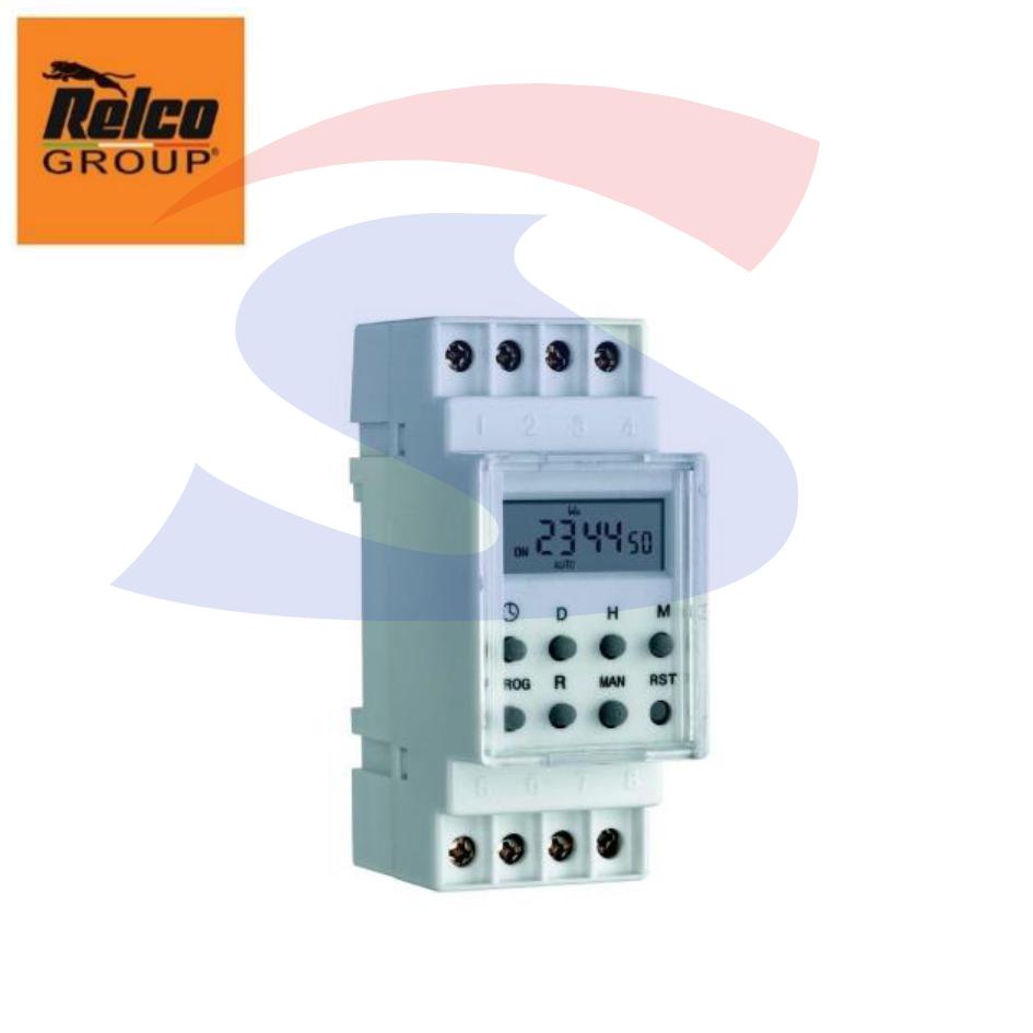 Interruttore orario digitale TM22E da 220-240 V - RELCO RO0834