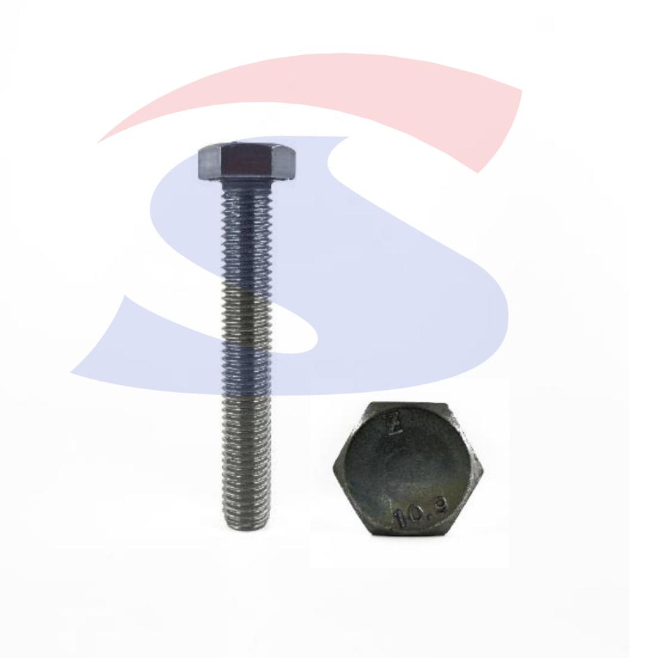Vite TE 10.9 Totalmente Filettata Zincata 8X70 mm - VITI VITTEZN10.9M08X70