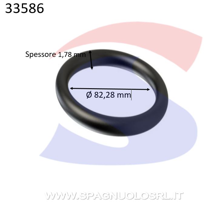 ANELLO OR 82,28X1,78 - CAR OR2325