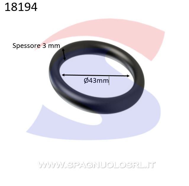 ORING 43X3MM - CAR OR43X3