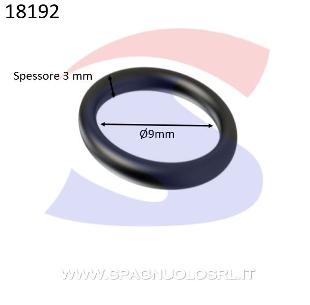 ORING 9X3MM - CAR OR9X3
